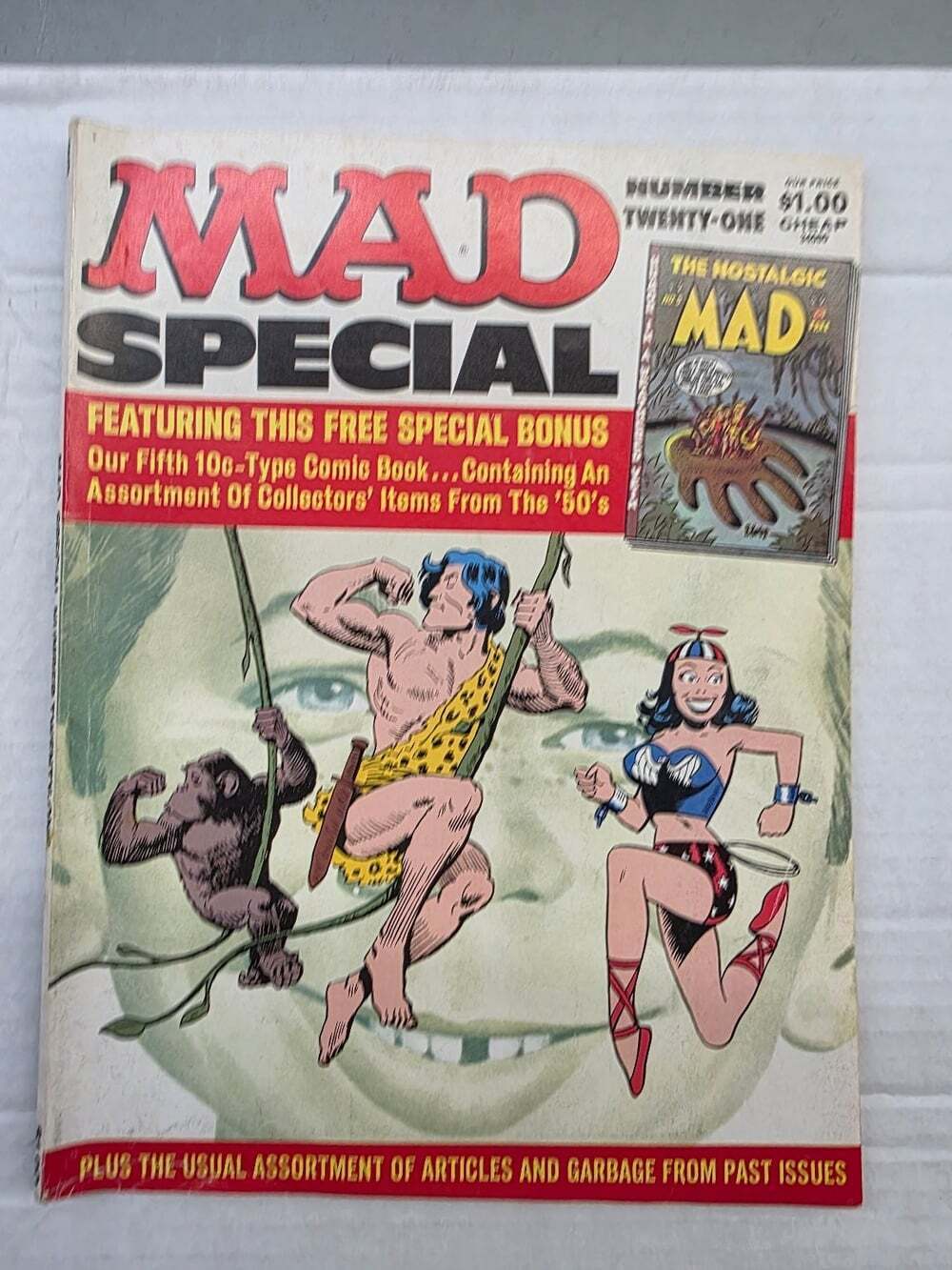 Mad Special Magazine Number 21 Tarzan Jane Bonus Comic Vintage Humour